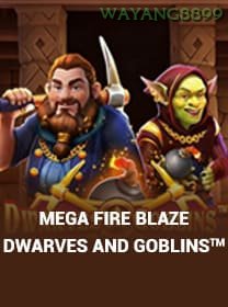 Mega Fire Blaze Dwarves And Goblins game cover